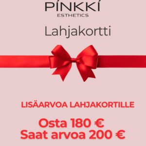 Pinkin jouluinen lahjakortti 200 €
